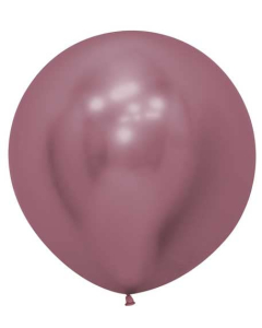 Sempertex 24" Reflex Pink Latex Balloons (10 count)