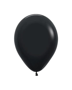 Sempertex 5" Deluxe Black Latex Balloons (100 count)