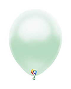 Funsational 12" Pearl Mint Green Latex Party Balloons 12ct