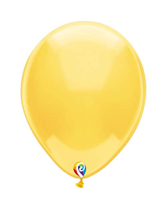 Funsational 12" Crystal Yellow Latex Party Balloons 15ct