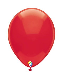 Funsational 12" Crystal Red Latex Party Balloons 50ct