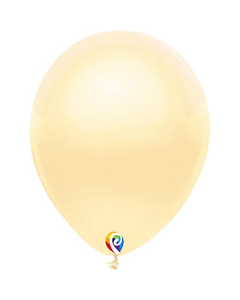 Funsational 12" Pearl Ivory Latex Party Balloons 12ct
