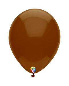 Funsational 12" Cocoa Brown Latex Party Balloons 15ct