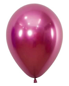 Sempertex 11" Reflex Fuchsia Latex Balloons 50ct