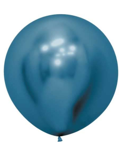 Sempertex 24" Reflex Blue Latex Balloons (10 count)