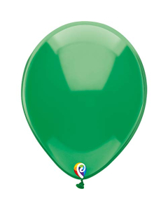 Funsational 12" Crystal Green Latex Party Balloons 15ct