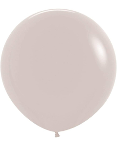 Sempertex 24" Deluxe White Sand Latex Balloons 10ct