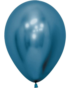 Sempertex 11" Reflex Blue Latex Balloons (50 count)
