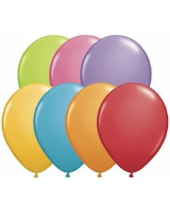 Qualatex Festive Assortment 11" Latex Balloons 100ct