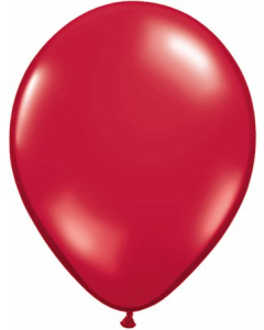 Qualatex 11" Ruby Red Latex Balloons (100 Count)
