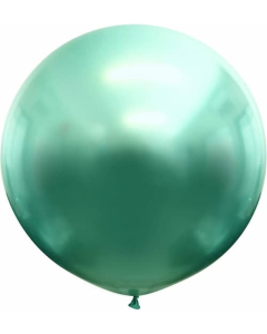 Kalisan 36" Mirror Green Latex Balloons (2count)