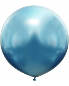 Kalisan 36" Mirror Blue Latex Balloons (2 count)