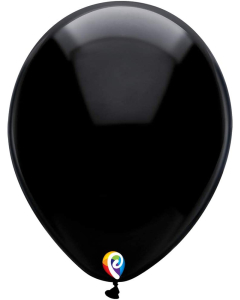 Funsational Black 12" Latex Party Balloons 15ct