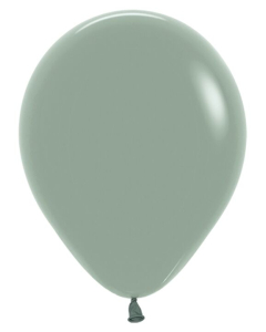 Sempertex 5" Pastel Dusk Laurel Green Latex Balloons (100 count)