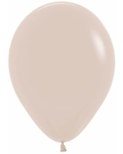 Sempertex 18"  Deluxe White Sand Latex Balloons (25 count)