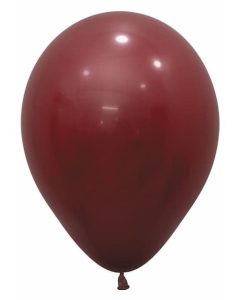 Sempertex  11" Deluxe Merlot Latex Balloons (100 count)