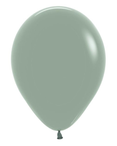 Sempertex 11"  Pastel Dusk Lauren Green Latex Balloons (100 count)