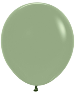 Sempertex 18" Deluxe Eucalyptus Light Green Latex Balloons (25 count)