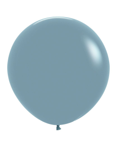 Sempertex 24" Pastel Dusk Blue Latex Balloons (10 count)